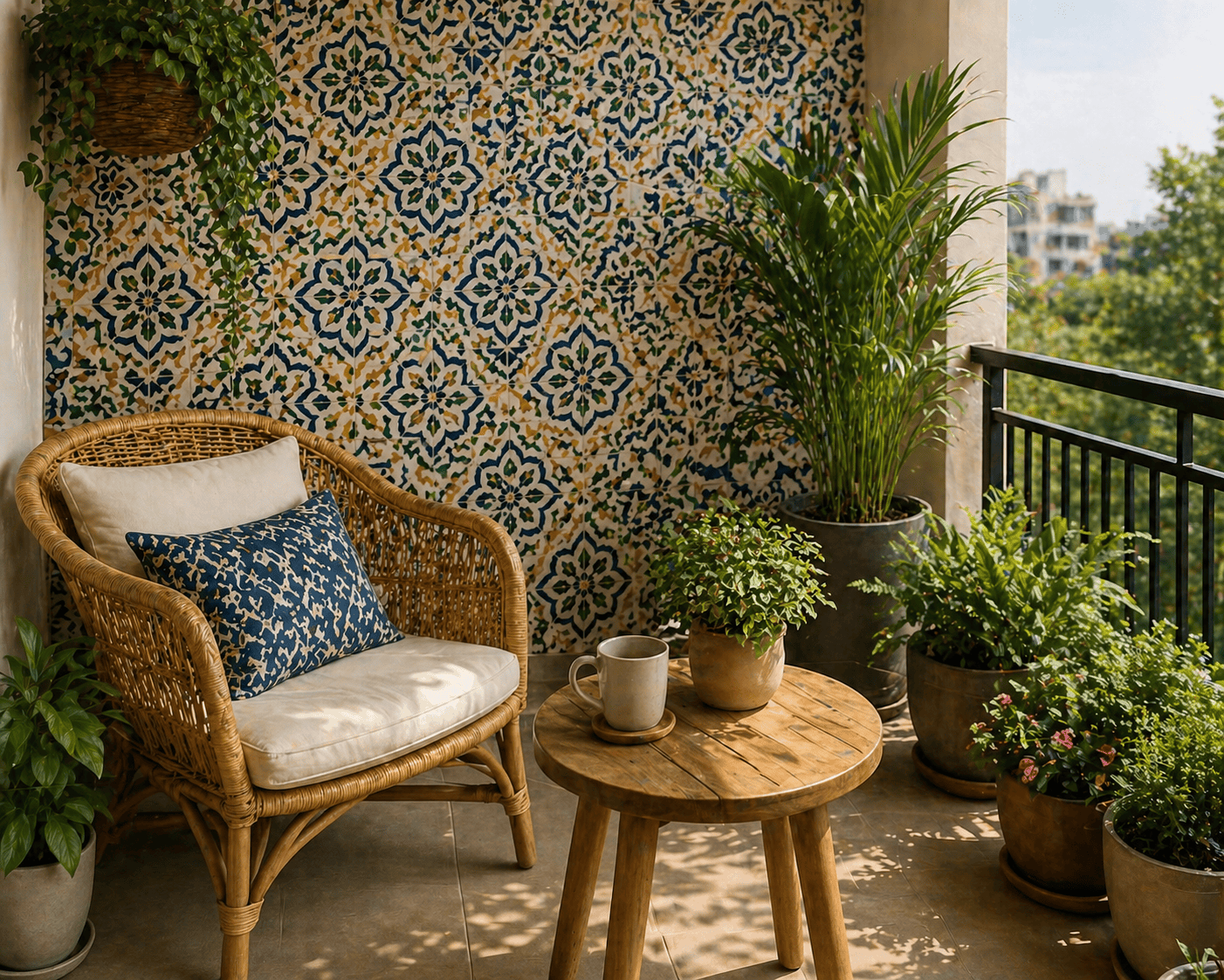 How to Style Moroccan Tile Designs Without Overwhelming Your Space?