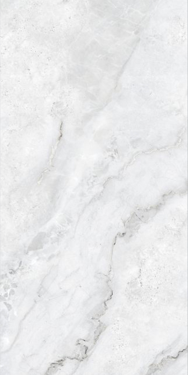 Glossy Finish Ash White GVT 600x1200mm