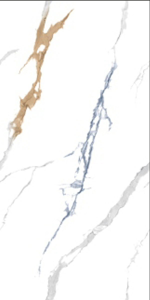 Glossy Finish Atlanta White  GVT 600x1200mm