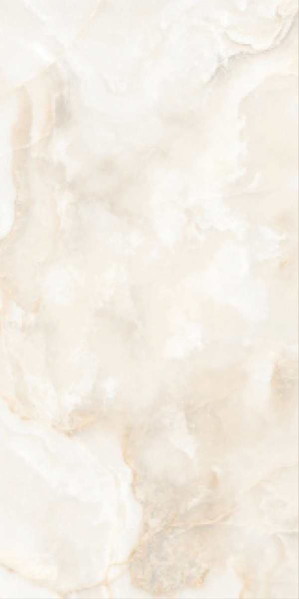 Glossy Finish Aura Onyx Beige  GVT 600x1200mm