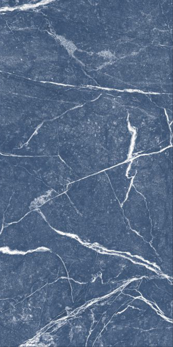 Glossy Finish Boston Blue GVT 600x1200mm