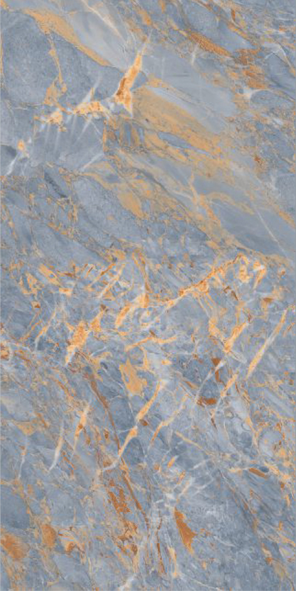 Glossy Finish Cladding Blue GVT 600x1200mm