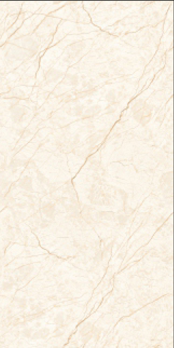 Glossy Finish Creamy Elegance Crema  GVT 600x1200mm