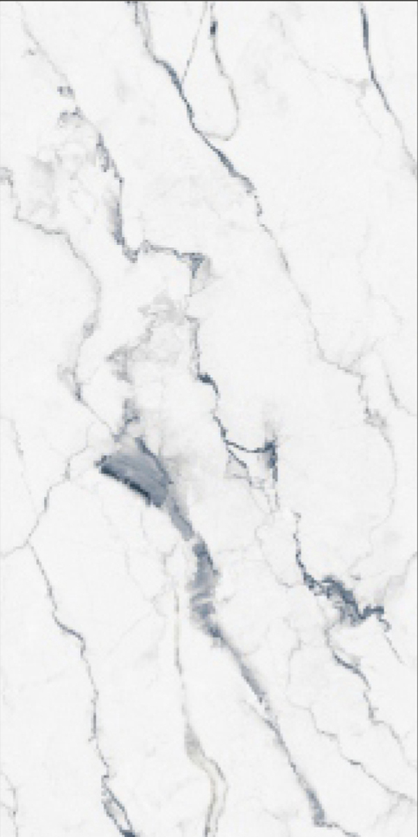 Glossy Finish Crystal Blue ice  GVT 600x1200mm