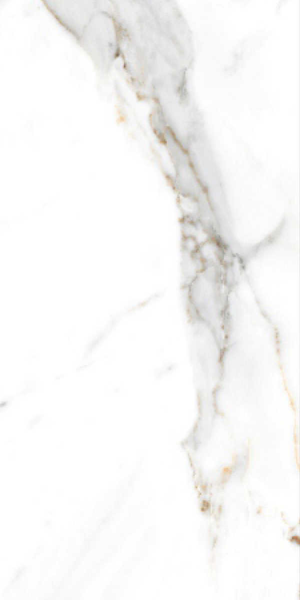 Glossy Finish Elite Statuario Natural GVT 600x1200mm