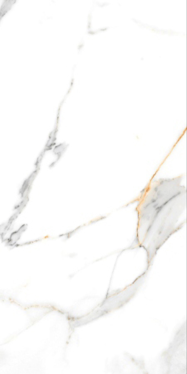 Glossy Finish Elite Statuario Natural GVT 600x1200mm