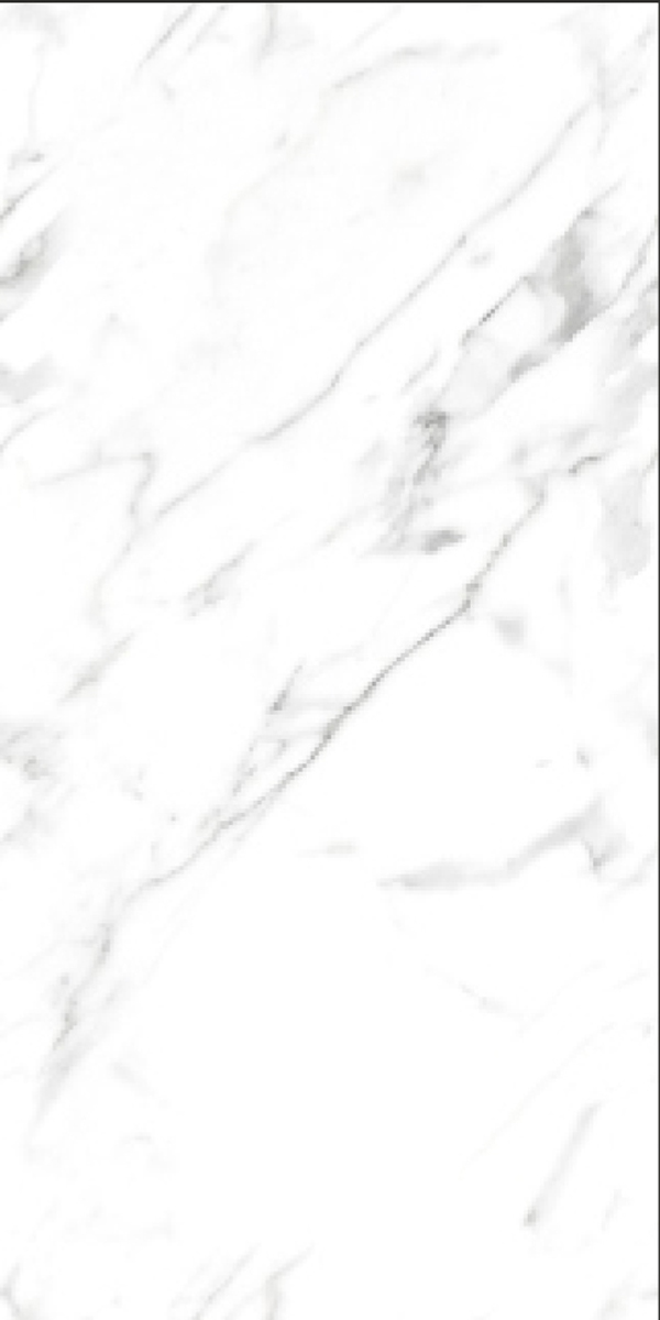 Glossy Finish Eqvador White  GVT 600x1200mm