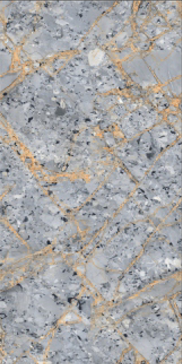 Glossy Finish Granger Azul  GVT 600x1200mm