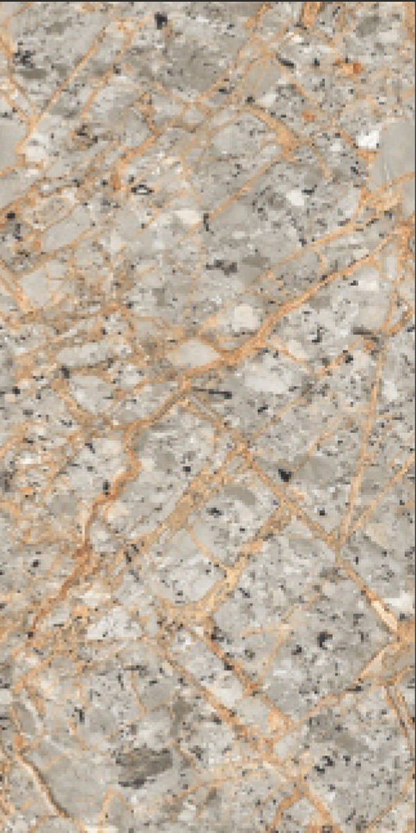 Glossy Finish Granger Gris  GVT 600x1200mm