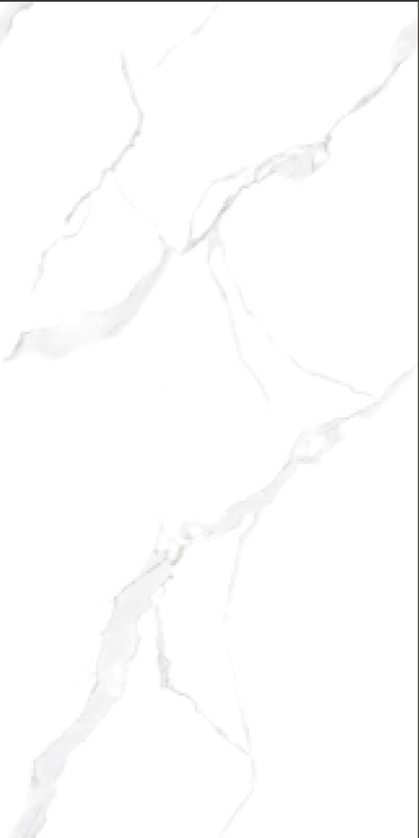 Glossy Finish Lumina White  GVT 600x1200mm