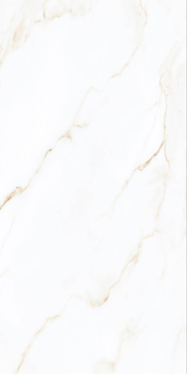 Glossy Finish Mint Statuario Gold GVT 600x1200mm