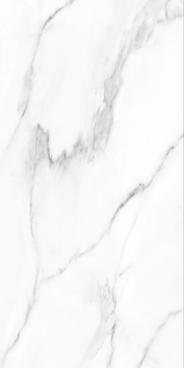 Glossy Finish Mint Statuario Gold GVT 600x1200mm