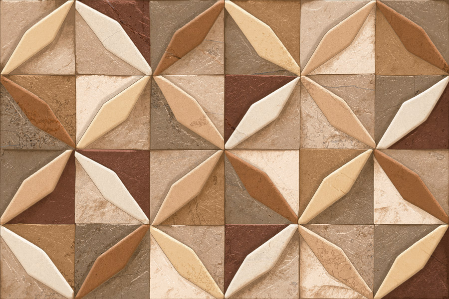 Spring 06 300x450mm Matte Ceramic tile in a stone look