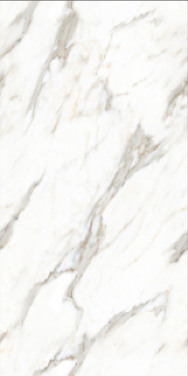 Glossy Finish Sobaro White  GVT 600x1200mm