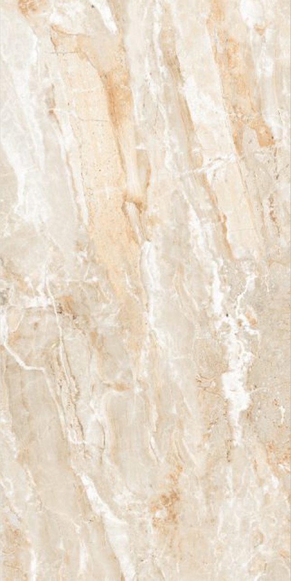 Glossy Finish Sultan Crema GVT 600x1200mm