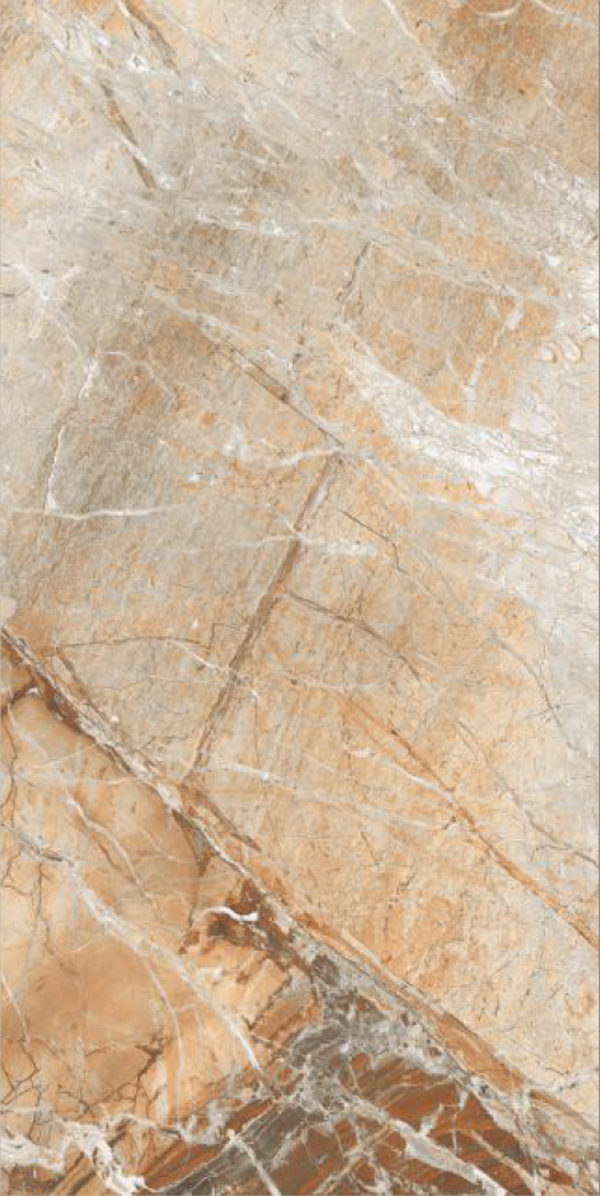 Glossy Finish Sundeck Brown GVT 600x1200mm