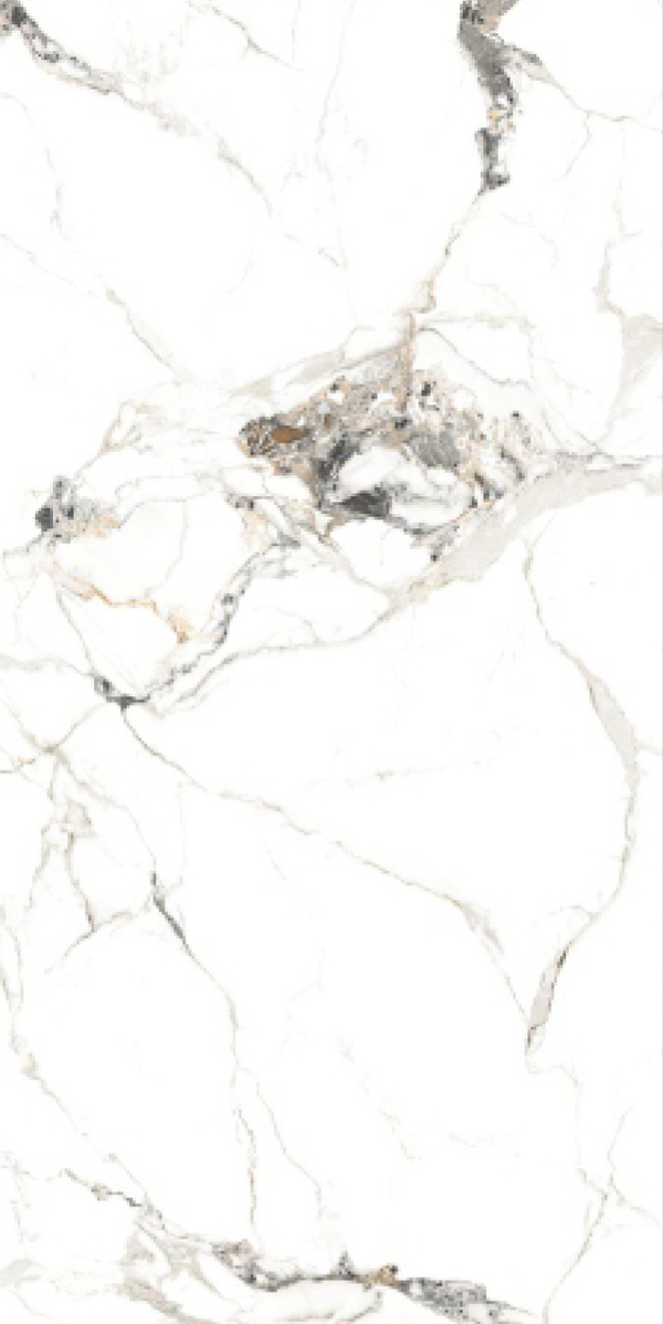 Glossy Finish Torano White GVT 600x1200mm