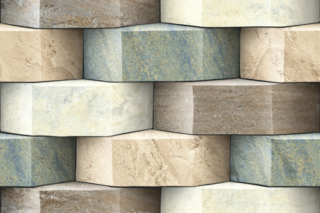 4503 300x450mm Matte Ceramic tile in a stone look