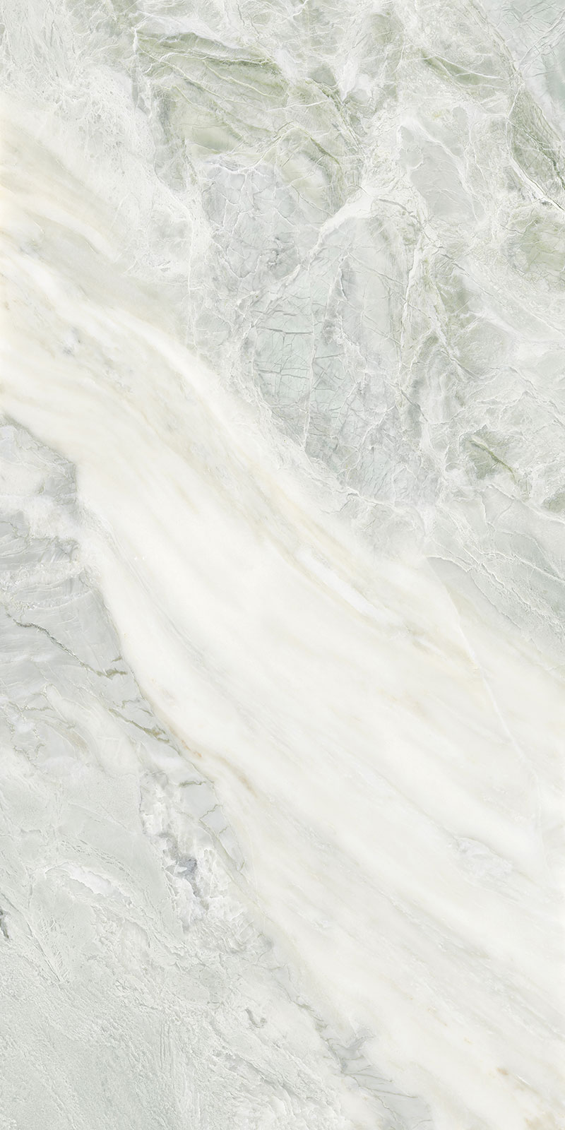 Glossy Finish Aravali Green  (800 x 1600) PGVT 800x1600mm