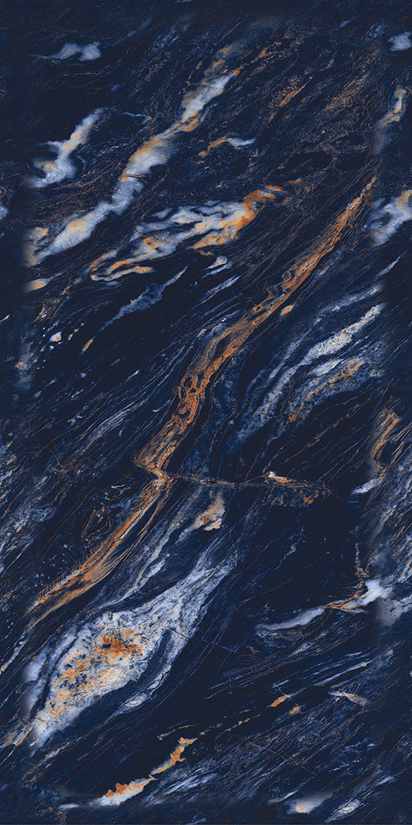 Glossy Finish Artsy Blue GVT 600x1200mm