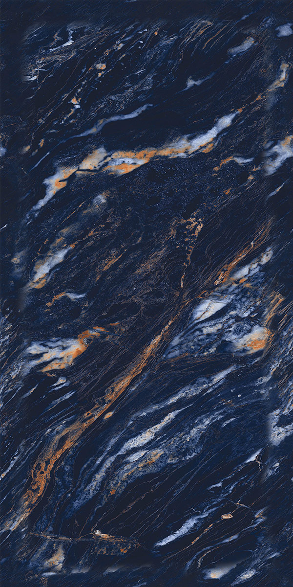 Glossy Finish Artsy Blue GVT 600x1200mm