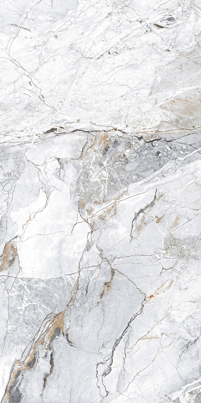 Glossy Finish Breccia Aurora White (800 x 1600) PGVT 800x1600mm