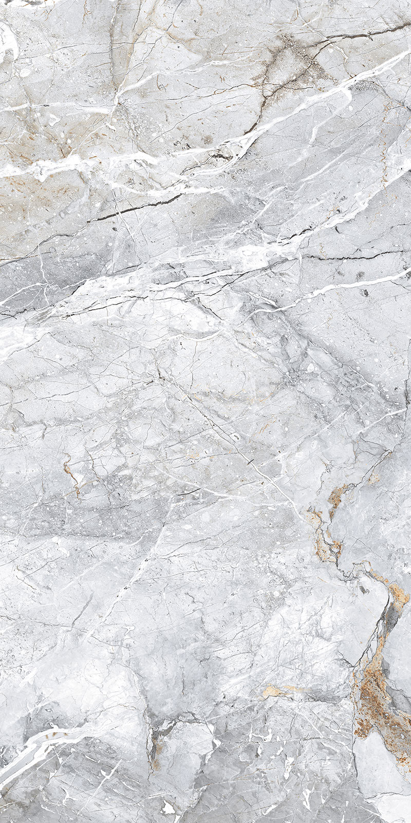 Glossy Finish Breccia Aurora White (800 x 1600) PGVT 800x1600mm
