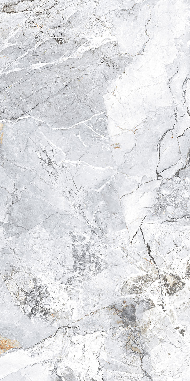 Glossy Finish Breccia Aurora White (800 x 1600) PGVT 800x1600mm