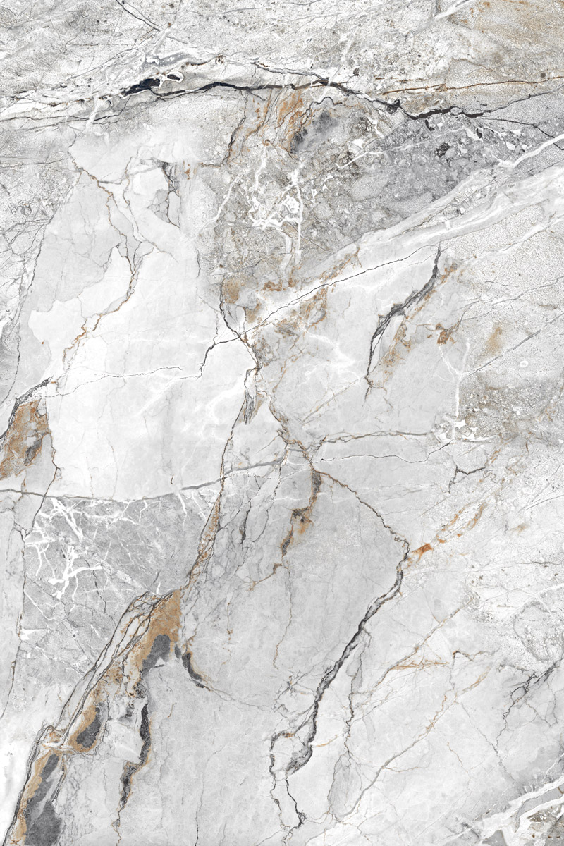 Glossy Finish Breccia Aurora White PGVT 800x1200mm