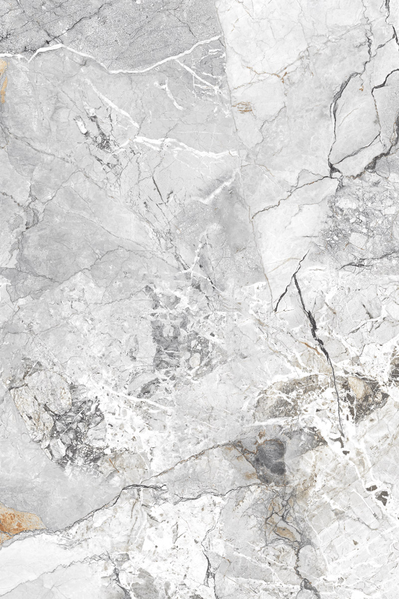 Glossy Finish Breccia Aurora White PGVT 800x1200mm