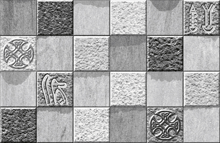 Breton 05 300x450mm Matte Ceramic tile in a stone look