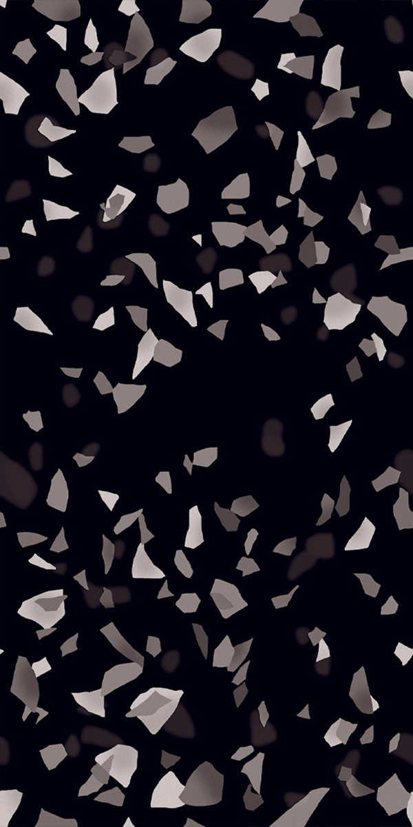 Super Highglossy Finish Desert Black GVT 600x1200mm