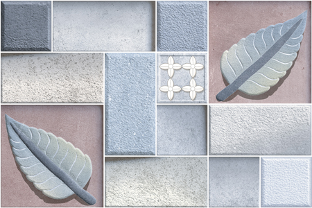 Elise 03 300x450mm Matte Ceramic tile in a stone look