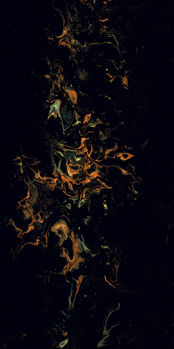 Super Highglossy Finish Impala Black GVT 600x1200mm