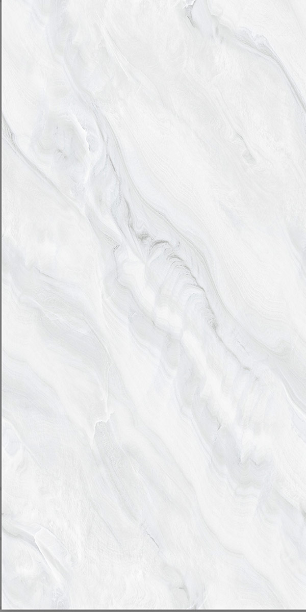 Glossy Finish Liked Light Grey  GVT 600x1200mm