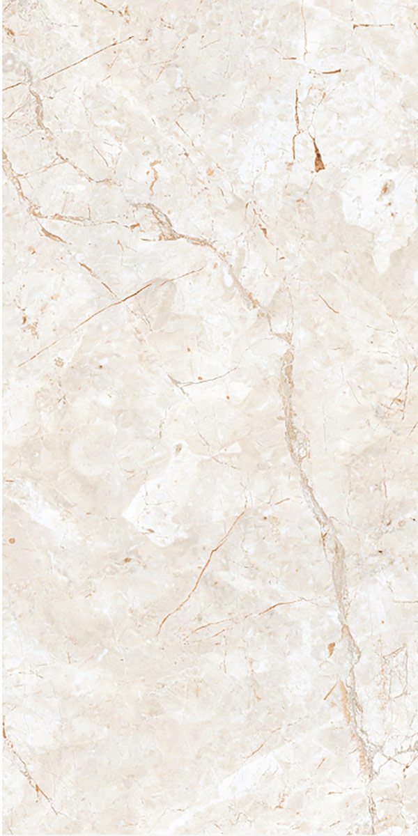 Glossy Finish Prada Crema GVT 600x1200mm