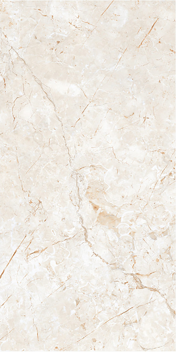 Glossy Finish Prada Crema GVT 600x1200mm