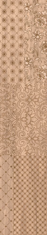 Matte Finish Rich Wood HL Porcelain 200x1000mm