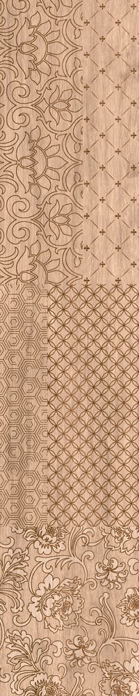 Matte Finish Rich Wood HL Porcelain 200x1000mm