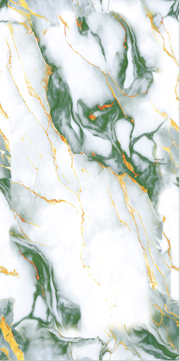 Glossy Finish Roman Green GVT 600x1200mm