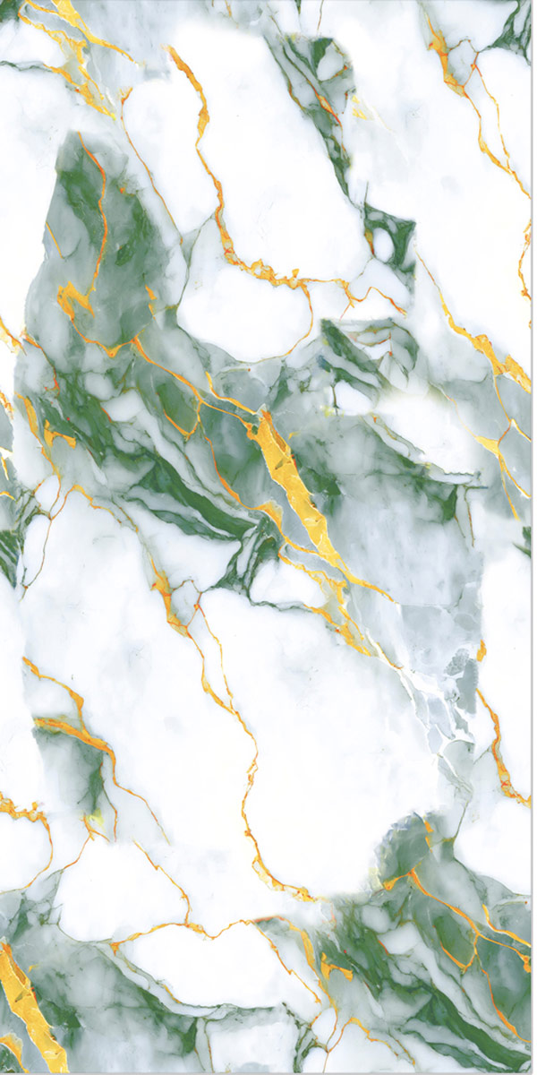 Glossy Finish Roman Green GVT 600x1200mm