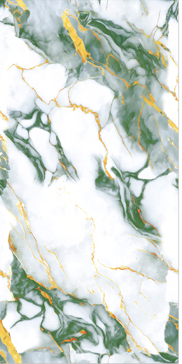 Glossy Finish Roman Green GVT 600x1200mm