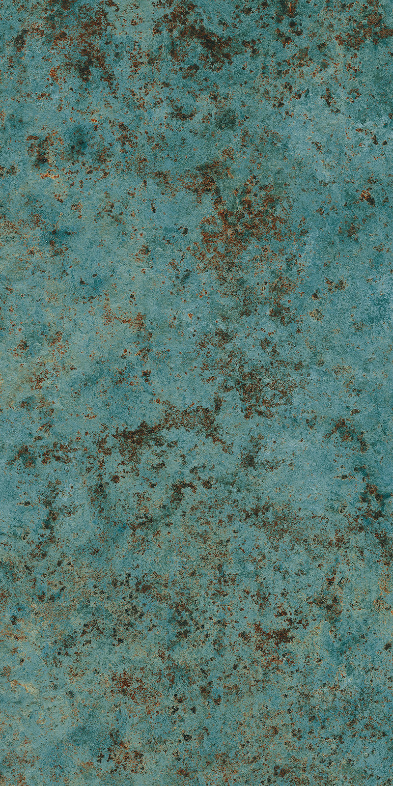 Matte Finish Rust Metal Teal (800x1600) GVT 800x1600mm