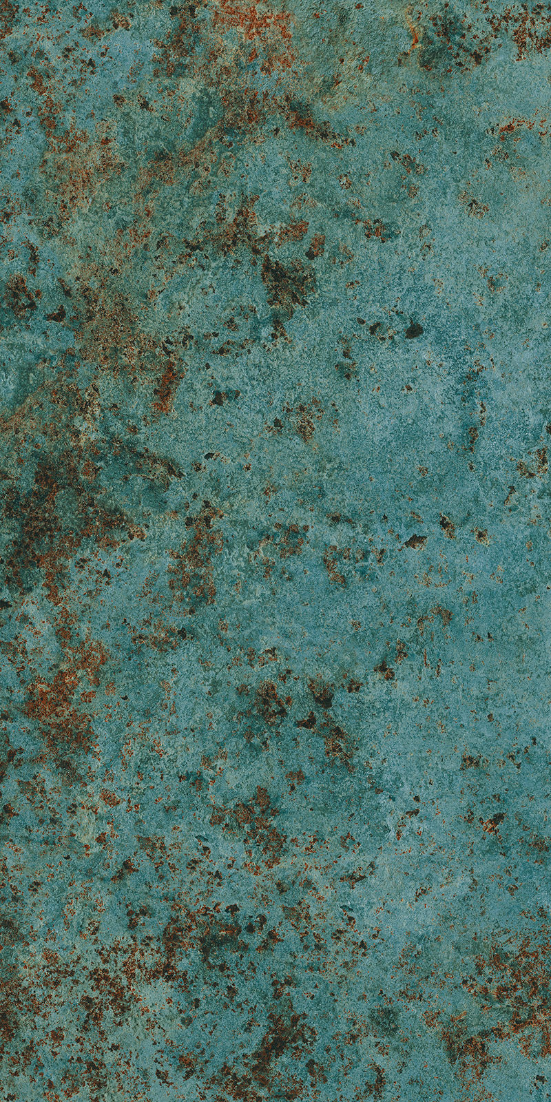 Matte Finish Rust Metal Teal (800x1600) GVT 800x1600mm