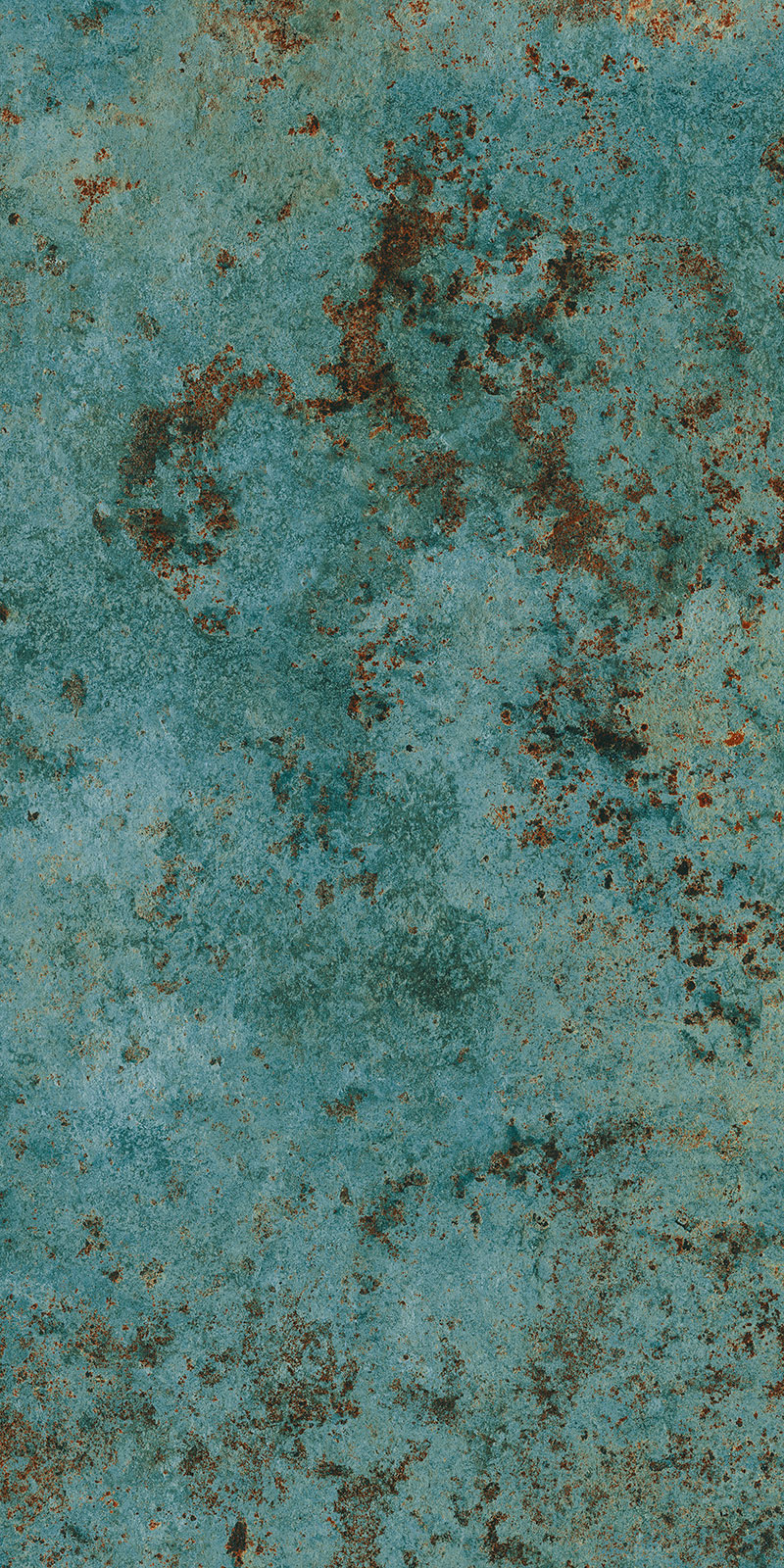Matte Finish Rust Metal Teal (800x1600) GVT 800x1600mm