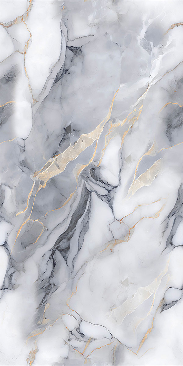 Glossy Finish Sabia White  GVT 600x1200mm