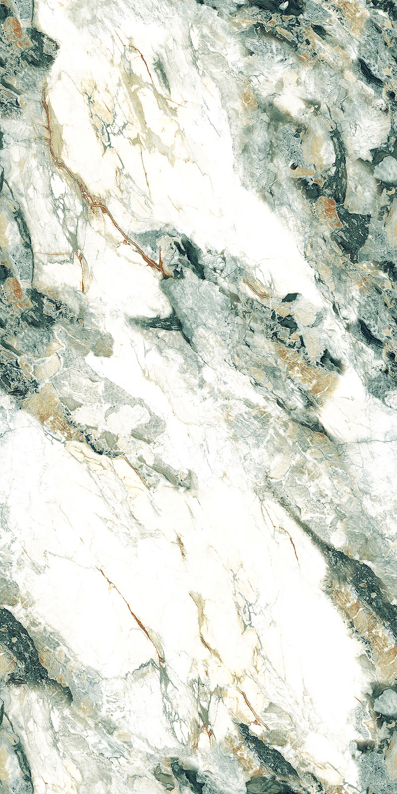 High Glossy Finish EL Stanza Green(800x1600) GVT 800x1600mm