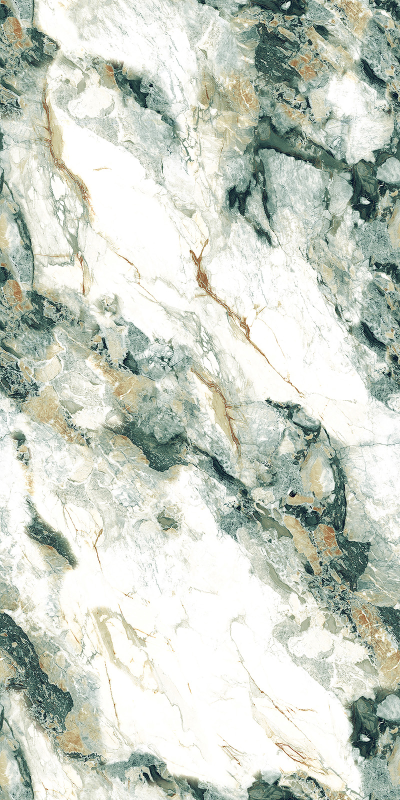 High Glossy Finish EL Stanza Green(800x1600) GVT 800x1600mm