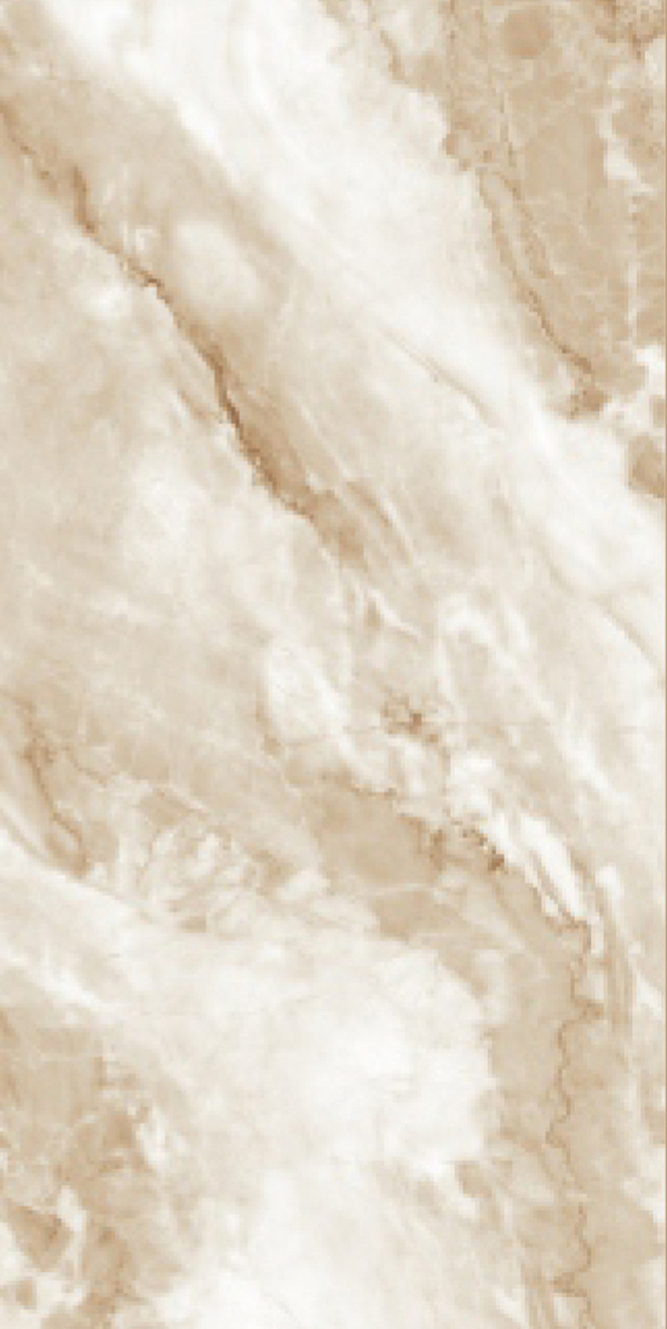 Slimy Beige 600x1200mm Glossy PGVT tile in a marble look