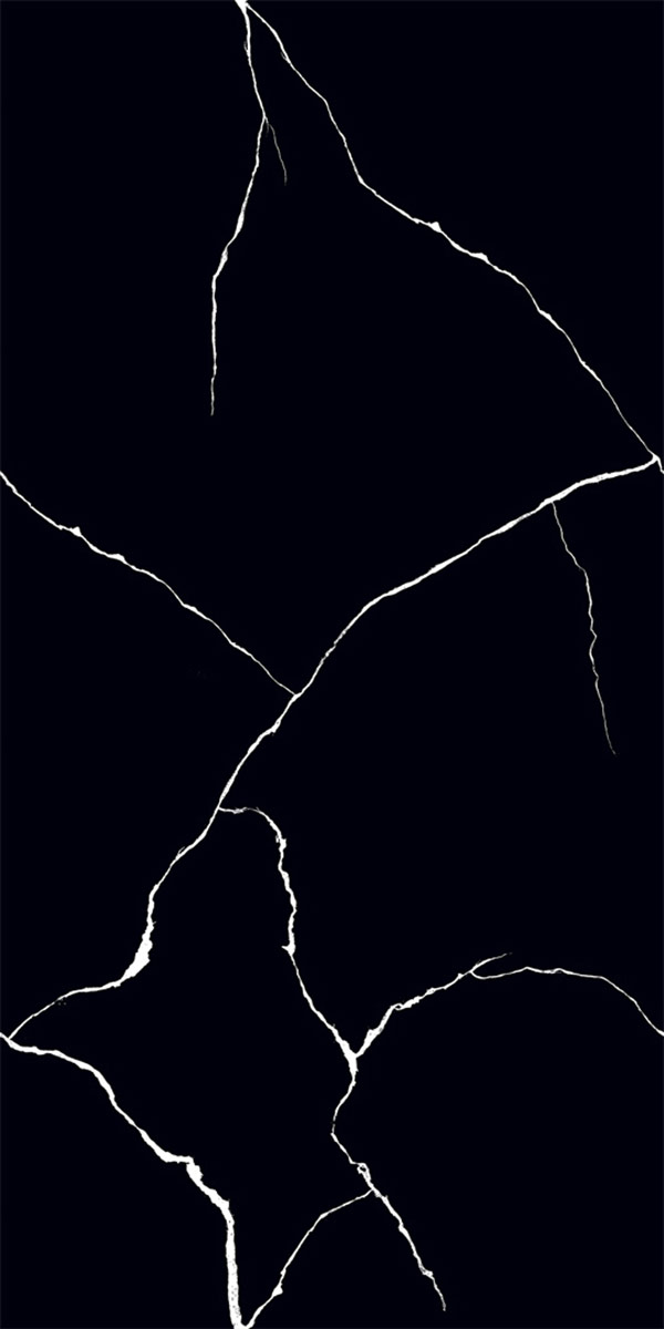 Super Highglossy Finish White Lines GVT 600x1200mm